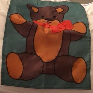 Garden Flag with a Brown Bear